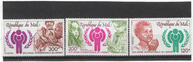 Mali Mi.693-95 MNH VF Children year