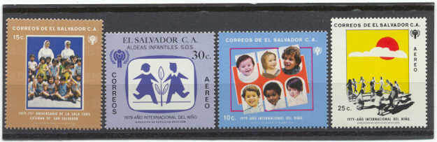 Salvador Mi.1299-1302 MNH VF Children year