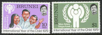 Brunei Mi.227-28 MNH VF Children year