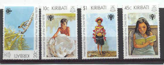 Kiribati Mi.342-45 MNH VF Children year