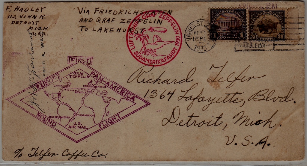 USA Zeppelin cover 3.4.30