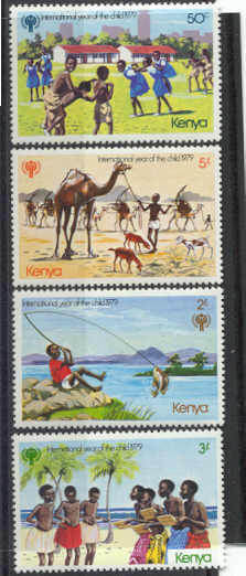 Kenya Mi.135-38 MNH VF Children year