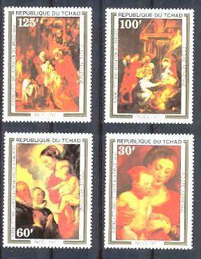 Chad Mi.817-20 MNH VF Painting(Rubens)