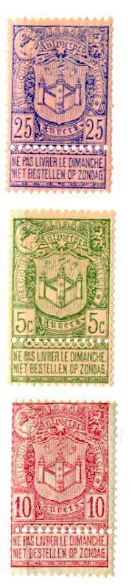 Belgium 76-78 MH SCV 9.50