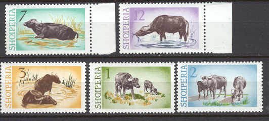 Albania Mi.921-25 MNH Animals