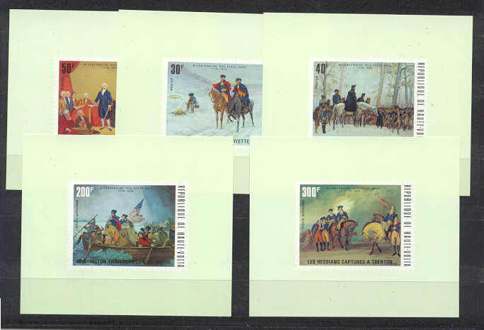 Burkina Faso 365-67/C209-10/ 5 MNH VF s/s US Bicentenni