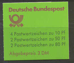 Germany  Mi.MH 25a/MNH booklet
