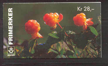 Norway Mi.MH 27/MNH booklet Berries