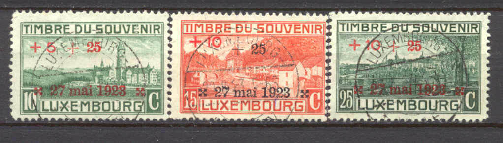Luxembourg Mi.144-46 used