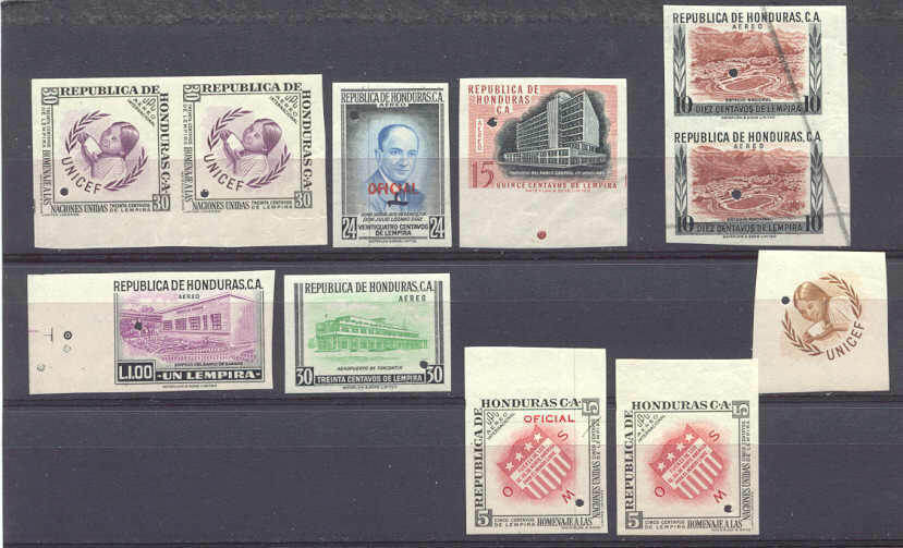 Honduras/ 11 proofs