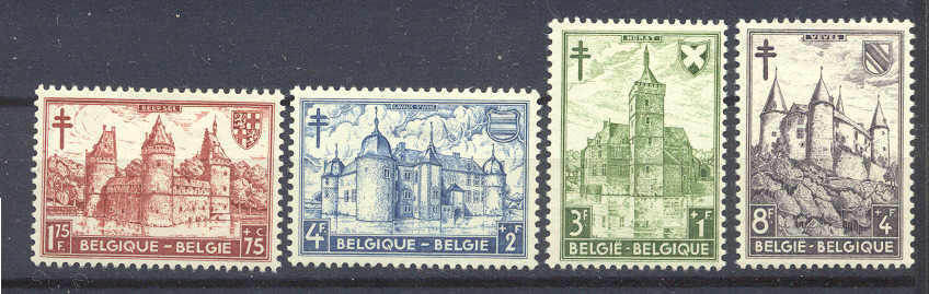 Belgium Mi.918-21 MH