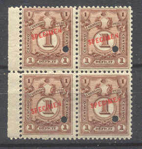 Peru J40/MNH bl.of 4/ Specimen