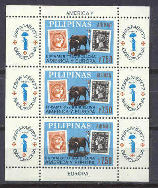 Philippines Mi.bl.11 MNH s/s Espamer